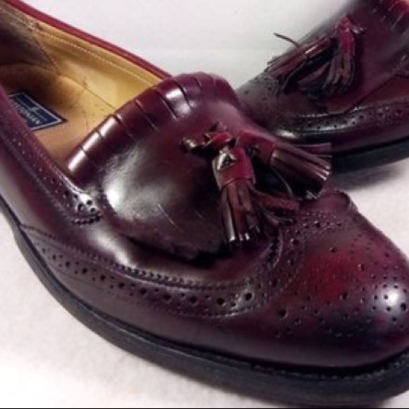 Bostonian Impression Leather Wing Tip Dress Shoe - Picture 2 of 5